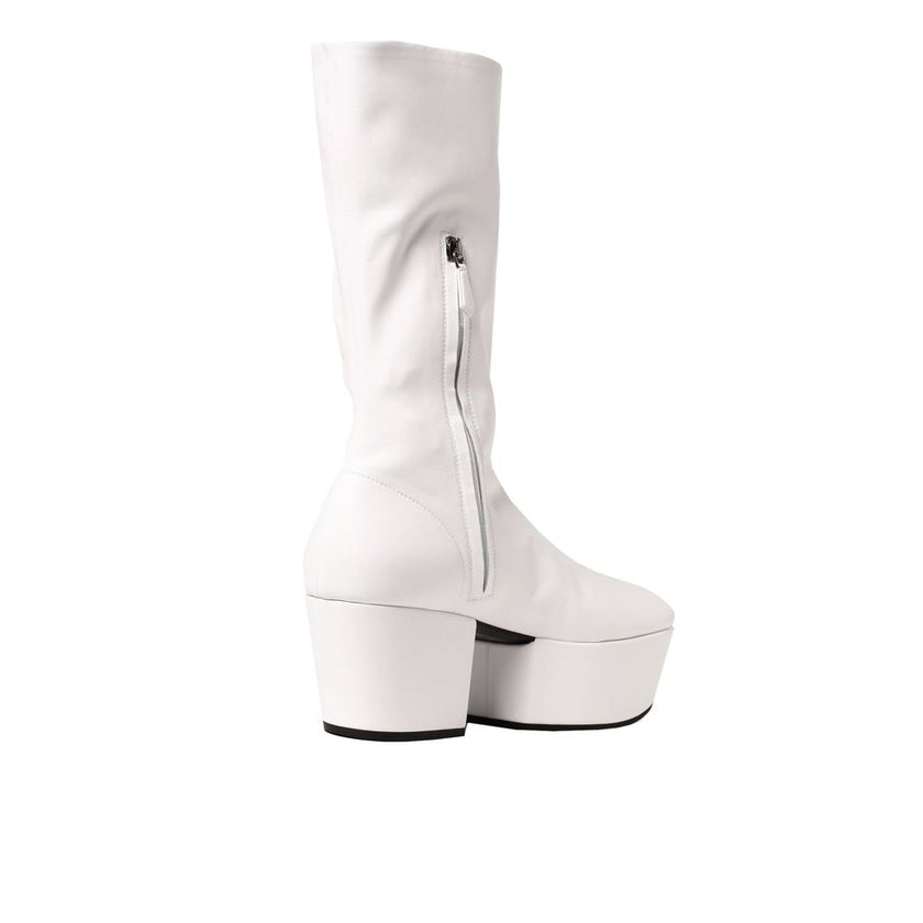 Prada White Polyethylene Boots Prada