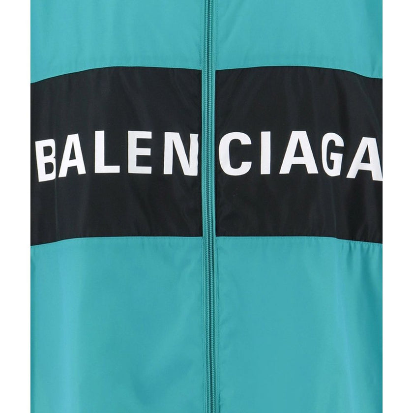 Balenciaga Bicolor Polyamide Shell Jacket Balenciaga