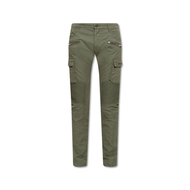 Balmain Bicolor Cotton Cargo Pants Balmain