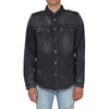 Balmain Black Denim Shirt Balmain