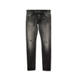 Balmain Black Cotton Skinny Jeans Balmain