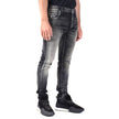 Balmain Black Cotton Skinny Jeans Balmain