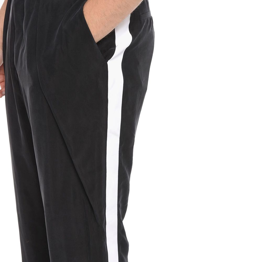 Balmain Black Copper Cropped Pants Balmain