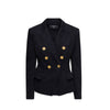 Balmain Black Cotton Blazer Balmain