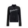 Balmain Black Elastane Sweatshirt Balmain
