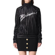 Balmain Black Elastane Sweatshirt Balmain