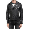 Balmain Black Leather Biker Jacket Balmain