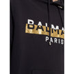 Balmain Black Cotton Sweatshirt Balmain