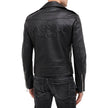 Balmain Black Leather Biker Jacket Balmain