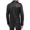 Balmain Black Leather Biker Jacket Balmain