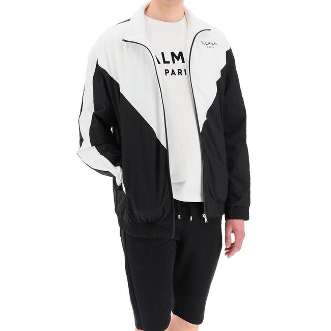 Balmain Black Polyamide Shell Jacket Balmain