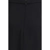 Valentino Black Silk Long Skirt Valentino
