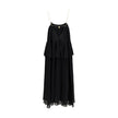 Chloé Black Silk Casual Dress Chloé