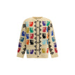 Valentino Multicolor Wool Cardigan Valentino
