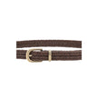 Brunello Cucinelli Brown Calf Leather Bos Taurus Regular Belt Brunello Cucinelli