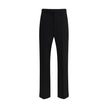 Valentino Black Fleece Wool Dress Pants Valentino