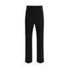 Valentino Black Fleece Wool Dress Pants Valentino