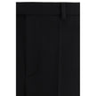 Valentino Black Fleece Wool Dress Pants Valentino