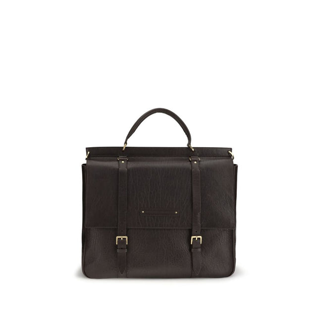 Brunello Cucinelli Brown Calf Leather Bos Taurus Luggage And Travel Brunello Cucinelli
