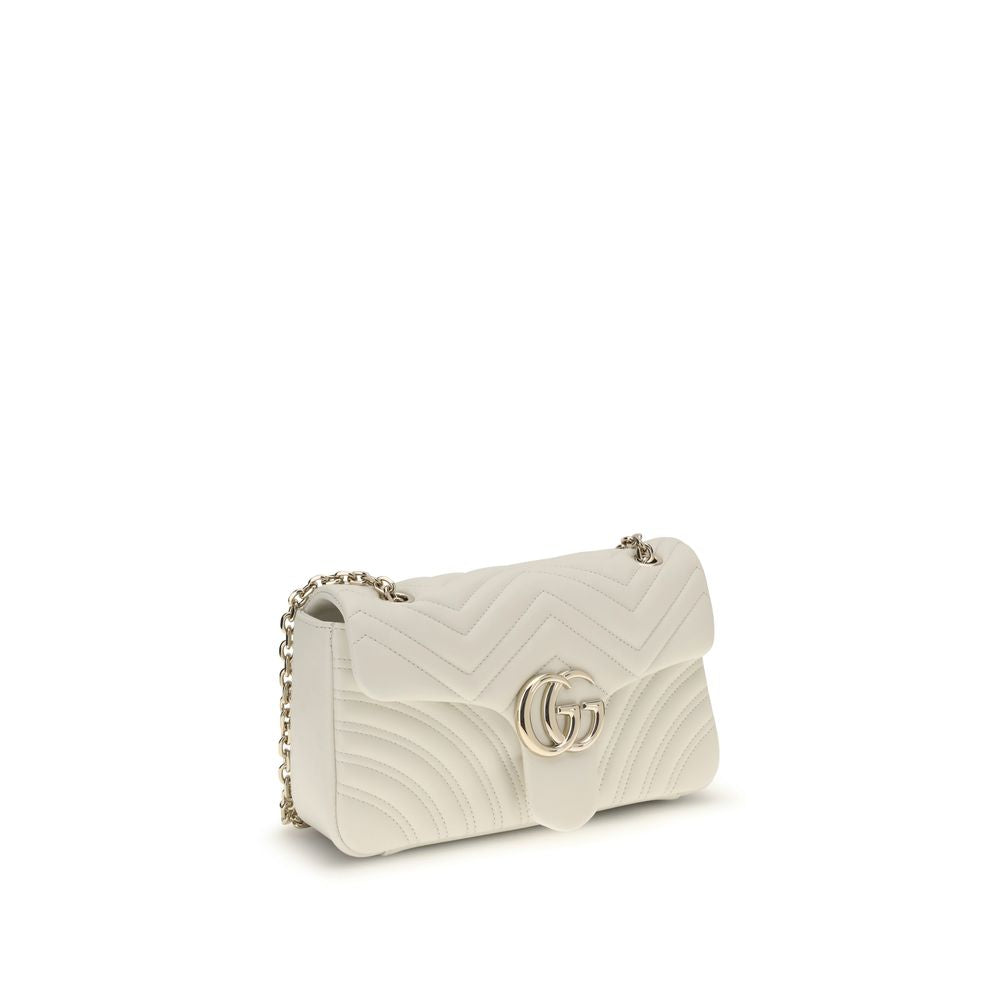 Gucci White Calf Leather Bos Taurus Handbag Gucci