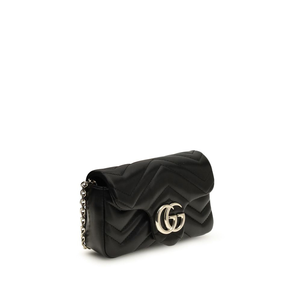 Gucci Black Lamb Leather Shoulder Bag Gucci