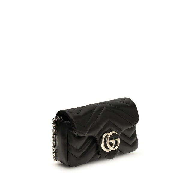 Gucci Black Lamb Leather Shoulder Bag Gucci