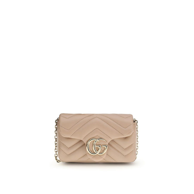 Gucci Multicolor Lamb Leather Shoulder Bag Gucci