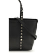 Valentino Garavani Black Calf Leather Bos Taurus Shoulder Bag Valentino Garavani