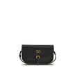 Valentino Garavani Black Calf Leather Bos Taurus Shoulder Bag Valentino Garavani