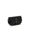 Valentino Garavani Black Calf Leather Bos Taurus Shoulder Bag Valentino Garavani