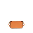 Michael Kors Orange Calf Leather Bos Taurus Wallet Michael Kors