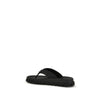 Prada Black Rubber Flip-Flop Sandals Prada
