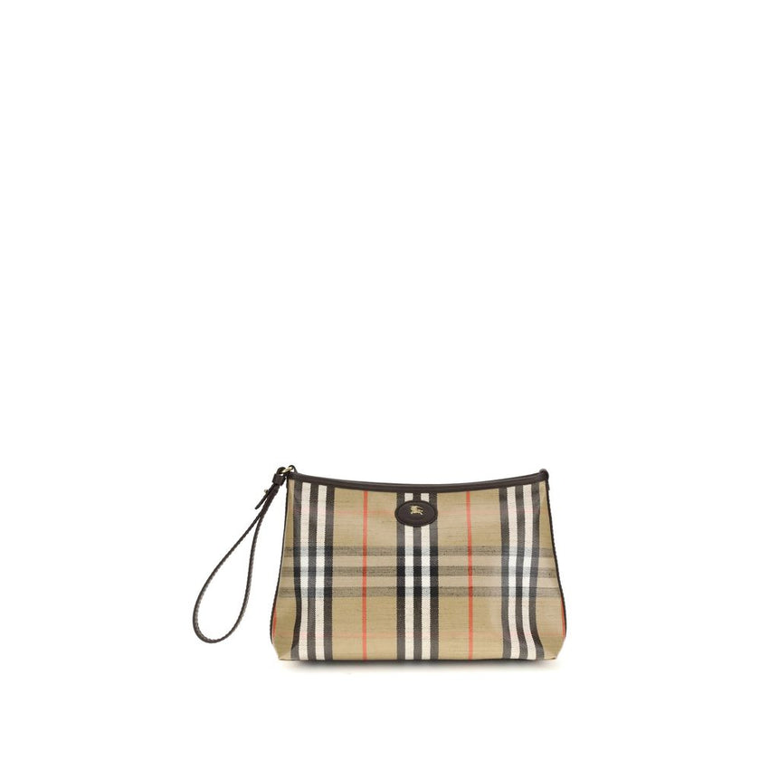 Burberry Multicolor Cotton Wallet Burberry