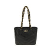 Valentino Garavani Black Napa Leather / Calf Bos Taurus Shoulder Bag Valentino Garavani