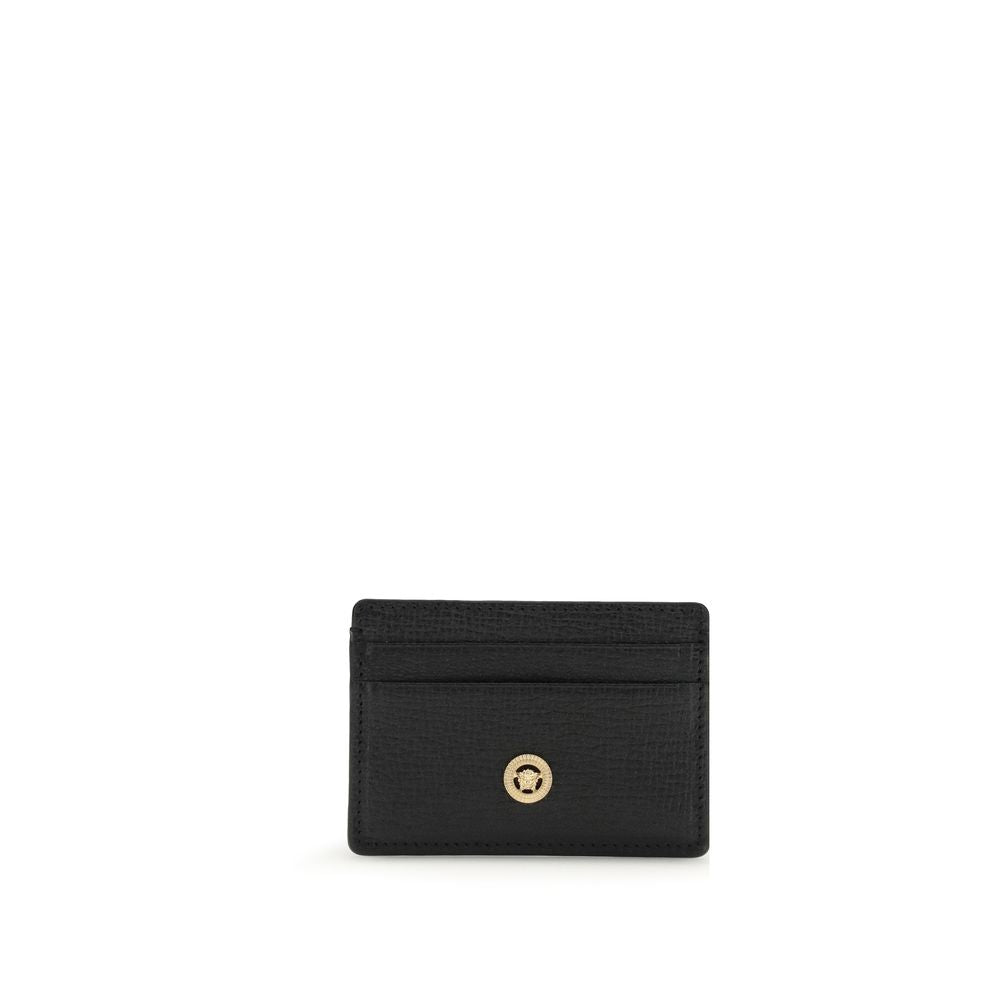 Versace Black Goatskin Wallet Versace