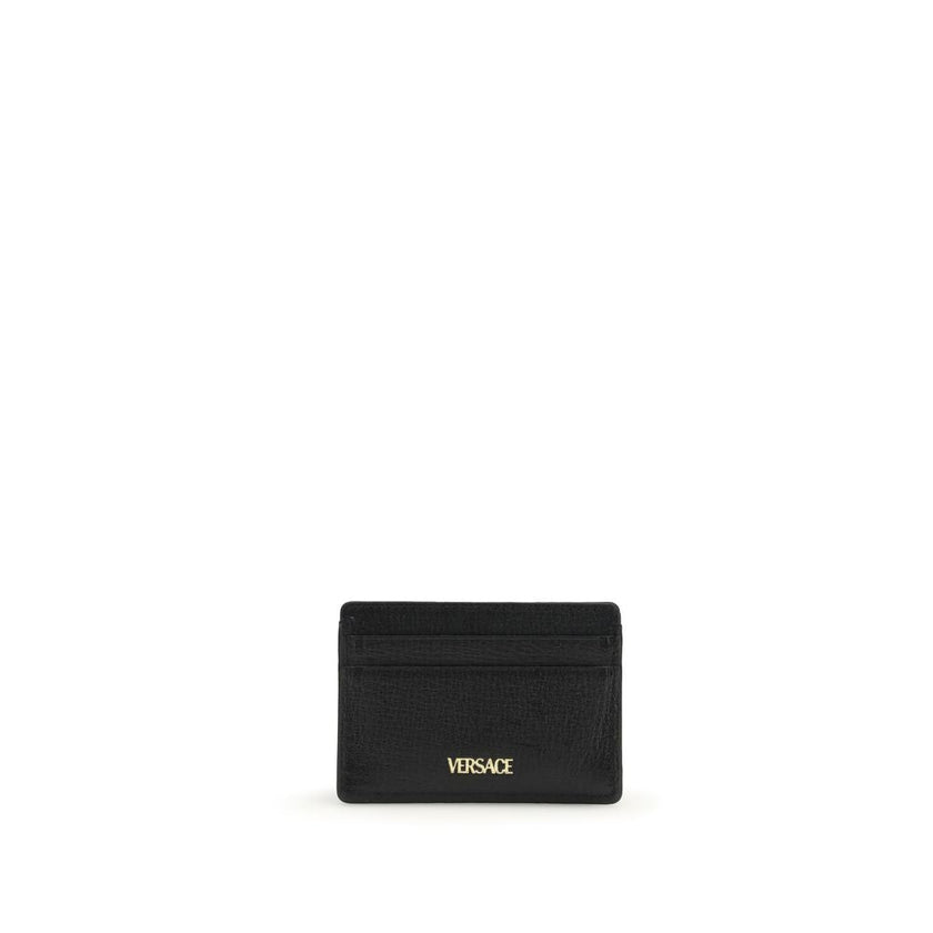 Versace Black Goatskin Wallet Versace