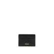 Versace Black Calf Leather Bos Taurus Wallet Versace