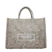 Versace Beige Fabric Handbag Versace