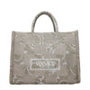 Versace Beige Fabric Handbag Versace