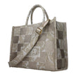 Versace Beige Fabric Handbag Versace