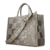 Versace Beige Fabric Handbag Versace