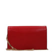 Versace Red Leather Clutch Bag Versace
