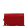 Versace Red Leather Clutch Bag Versace