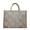 Versace Beige Fabric Handbag Versace