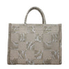 Versace Beige Fabric Handbag Versace