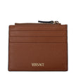 Versace Brown Leather Wallet Versace
