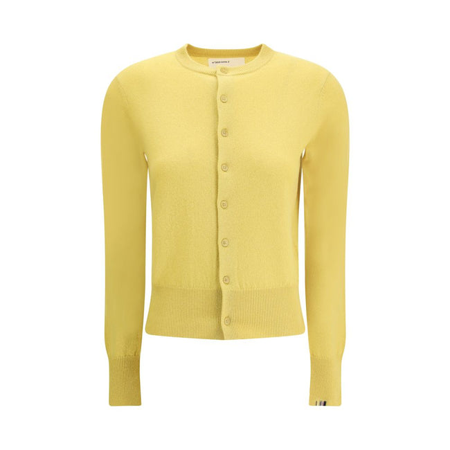 Extreme Cashmere Bicolor Cashmere Cardigan Extreme Cashmere