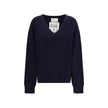 Extreme Cashmere Blue Cashmere Sweatshirt Extreme Cashmere