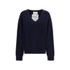 Extreme Cashmere Blue Cashmere Sweatshirt Extreme Cashmere