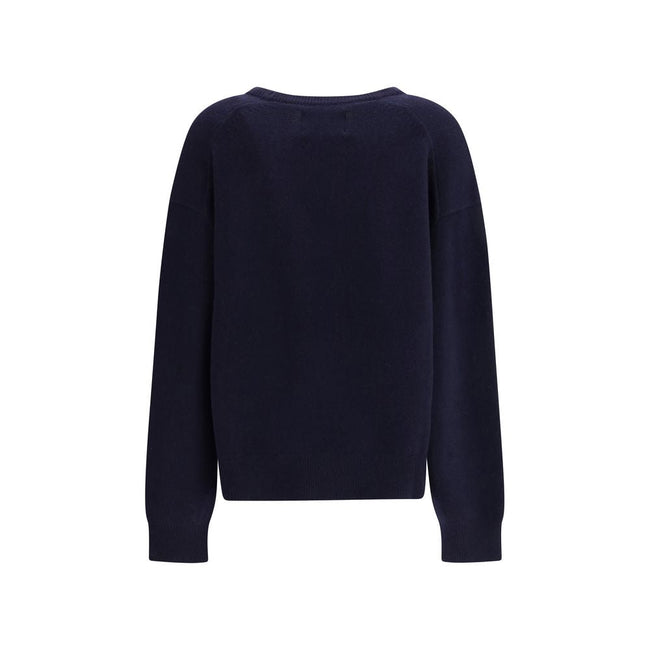Extreme Cashmere Blue Cashmere Sweatshirt Extreme Cashmere